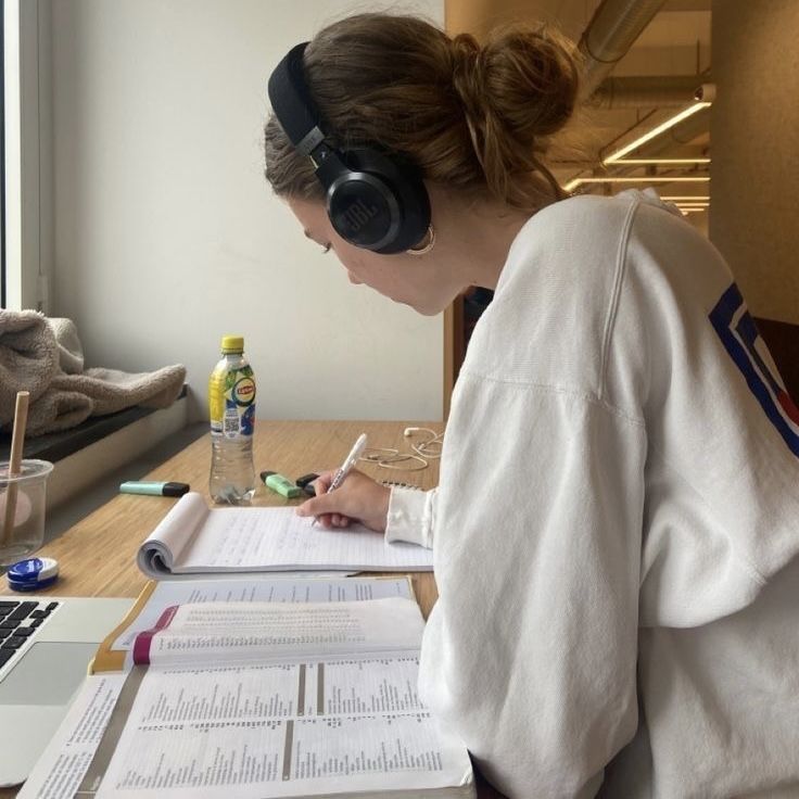 study girl